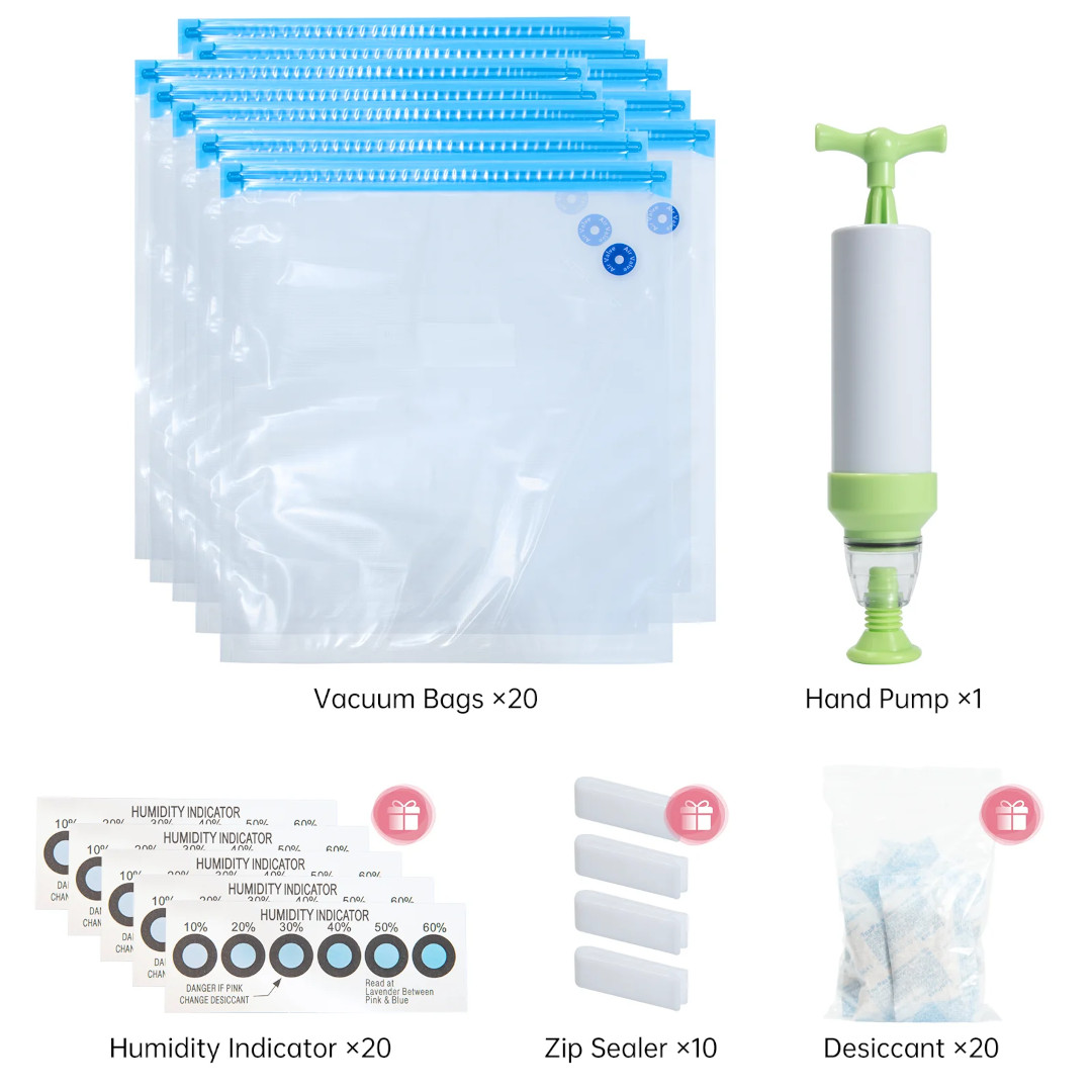 Zestaw do pakowania próżniowego z pompą ręczną