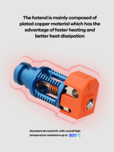 Hotend Phaetus Dragon Standard Czarny